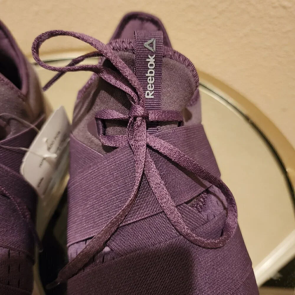 Reebok Women Slip on Impact TR Size 9.5 Purple Sneakers